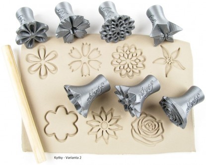 Rélyéf - set razidla Kytky 30 mm / 499,- Kč