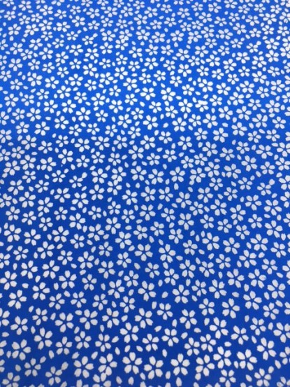 Obtisk podglazurní vzor 065 modrý / cca 22 x 15 cm