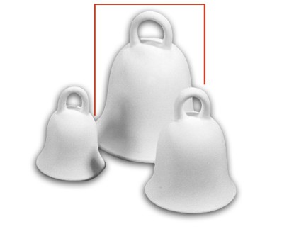 Sádrová forma  Zvonek 12 cm